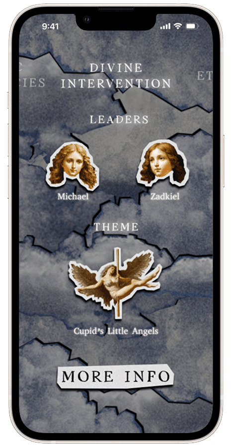 Camp screen: Divine Intervention