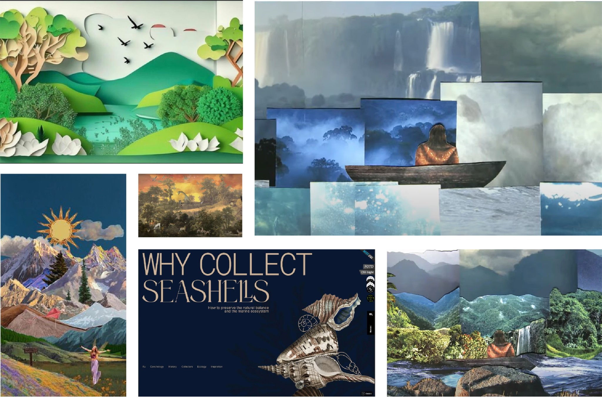 Visual references moodboard
